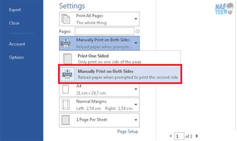 5+ Cara Print Bolak Balik PDF, Word, Manual, Otomatis.